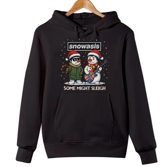 Discover Snowasis Christmas Hoodie Snowman Parody