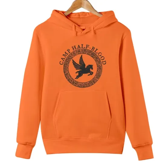 Camp Half Blood Hoodie 2024 Kids Halloween Gift Percy Jackson Hooded