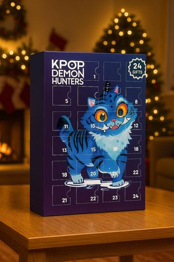 Discover Kpop Advent Calendar 2025  24 Day Figurine Countdown Box, Anime Demon Xmas Surprise Gift for K-Pop Fans