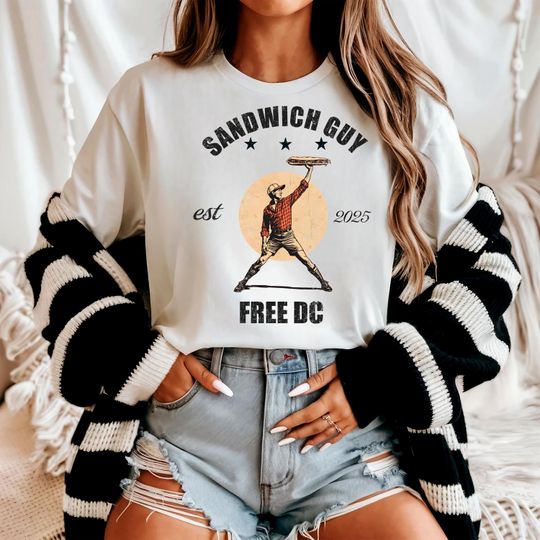Discover Sandwich Guy T-Shirt: Washington DC Resistance Unisex Tee