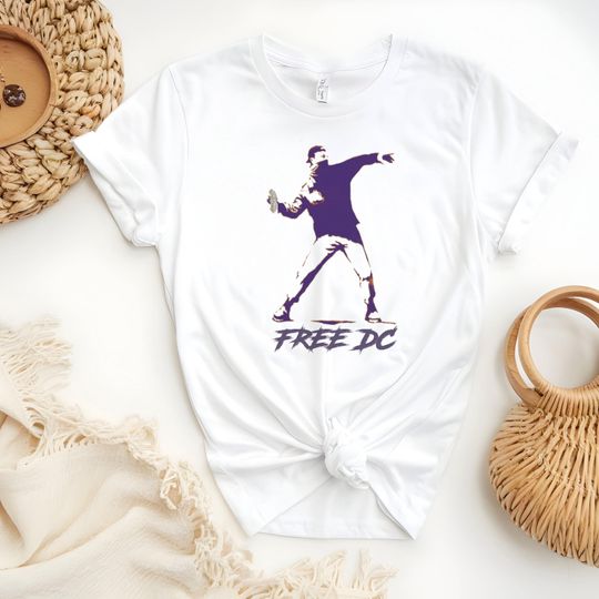 Discover DC Sandwich Thrower Banksy Inspired Tee, Free DC Statehood Advocate Anti-Trump Shirt