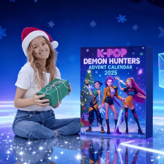 Discover 2025 K-Pop Demon Hunters Advent Calendar: 24 3D Blind Box Surprises   Christmas Gifts for K-pop Fans