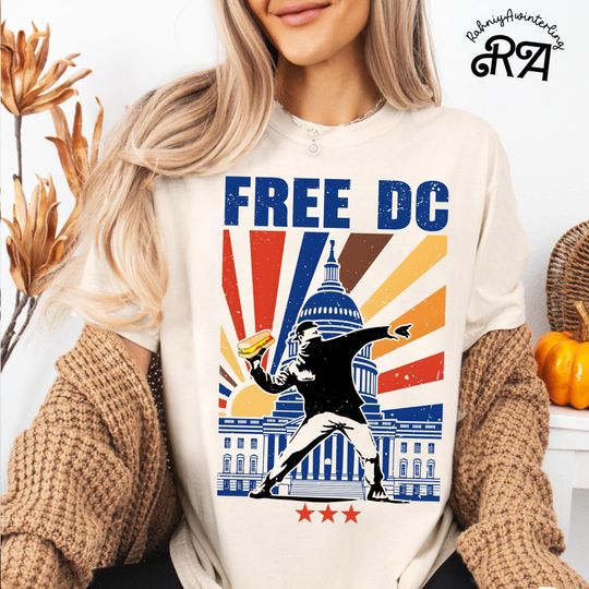 Discover Comfort Colors Free DC Capitol Protest Shirt | Political Activist Tee