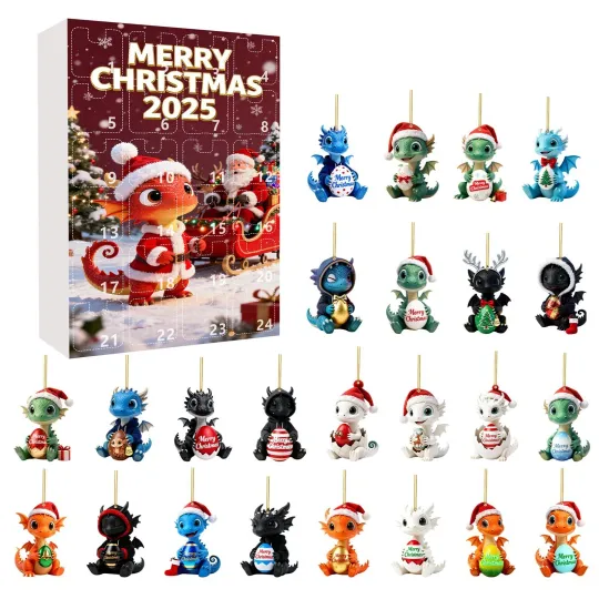 Discover Dragon Doll Blind Advent Calendar 24 Eggs Countdown To Xmas Collectible