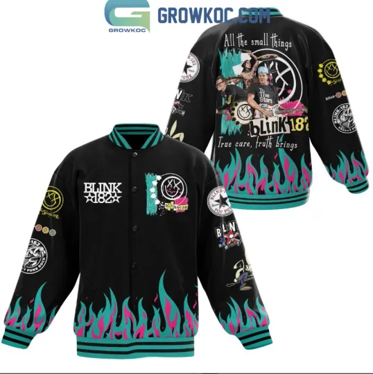 Discover Blink All The Small Things True Care Truth Brings Baseball Jacket