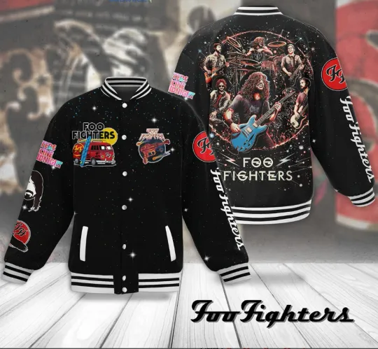 Discover FF Band Fighters Medicine At Midnight Fan Baseball Jacket
