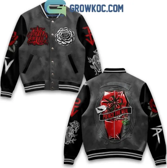 Pierce The Veil 2025 Bulls In The Bronx Baseball Jacket