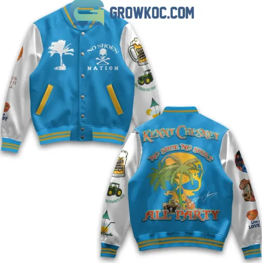 Discover K Ches No Shoe No Shirt All Party 2025 Baseball Jacket