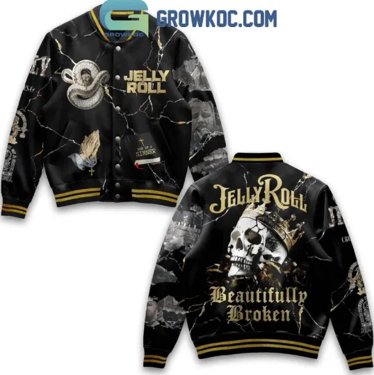Jelly Roll Son Of A Sinner And His Beautifully Broken Baseball Jacket