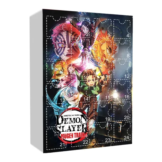 Discover Demon Kimetsu no Yaiba Acrylic Advent Calendar Blind Box