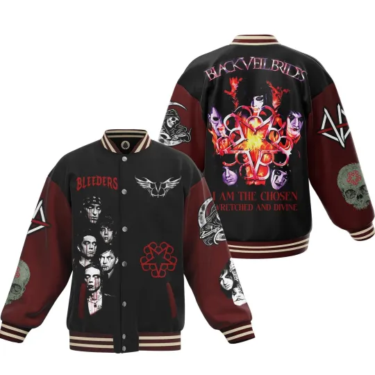 Discover Black Veil Brides New Baseball Jacket