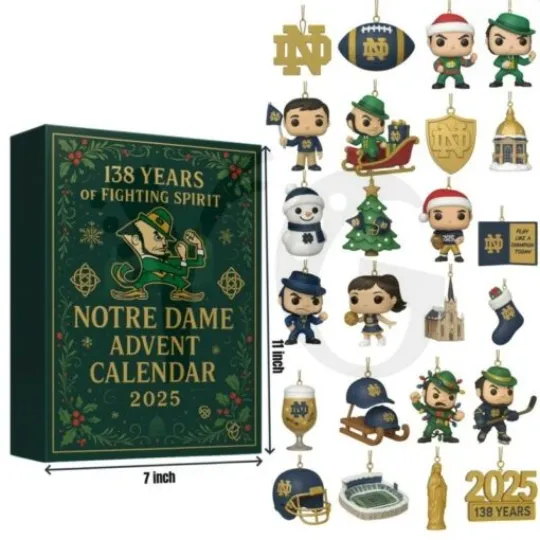 Fighting Irish 138th Anniversary Advent Calendar