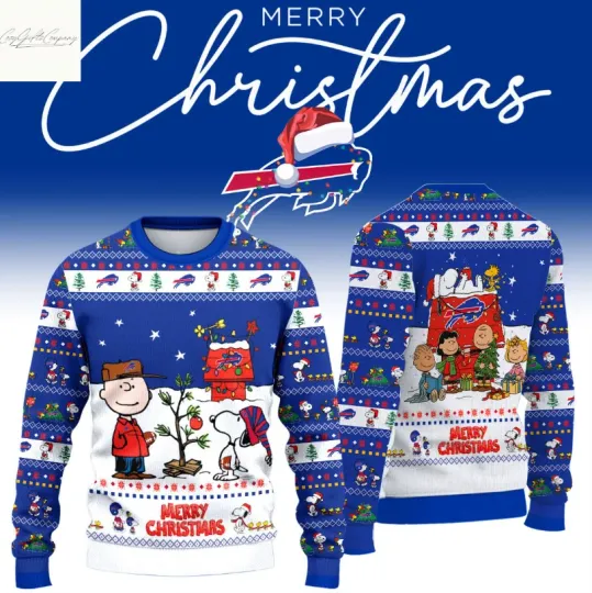 Buffalo Bill 2025 Christmas Ugly Sweater