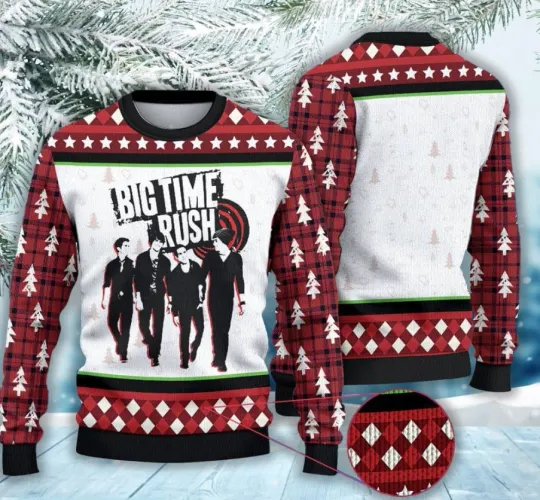 Discover Big Time Rush Sweatshirt Big Time Rush Ugly Sweater
