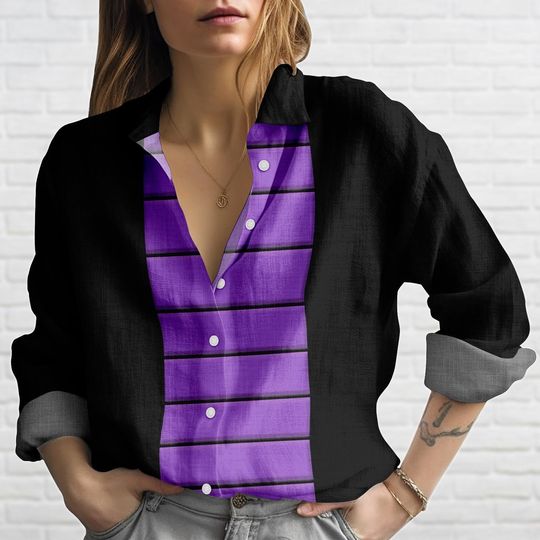 Discover Halloween Maleficent Dragon Costume Women's Blouse with Disney Villain Design