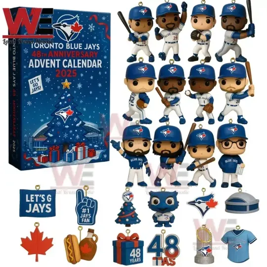 Discover Toronto Blue Jays 48th Anniversary 2025 Advent Calendar