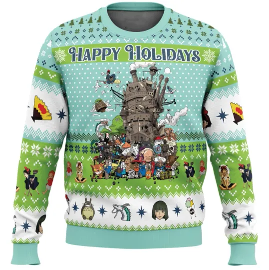 Discover Happy Holidays Ugly Sweater Christmas Gift For Fans