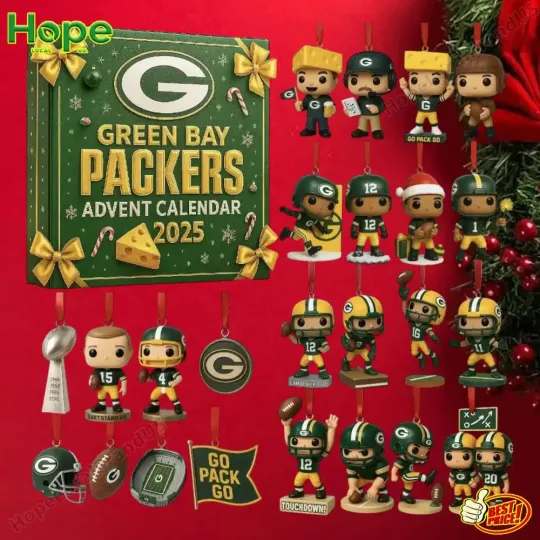 Green Bay Packers Advent Calendar 2025