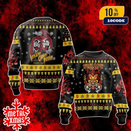 Discover Insane Clown Posse The Great Milenko 20Th Anniversary Tour Ugly Christmas