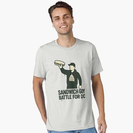 Discover Sandwich Guy – Street Parody Emblem Essential T-Shirt
