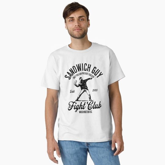 Discover Sandwich Guy Classic T-Shirt, Washington DC freedom. Classic T-Shirt