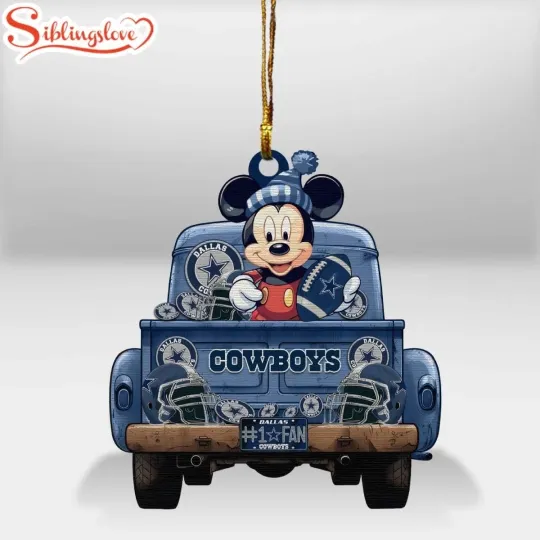 Discover Dallas Football Team Cowboys Christmas Ornament Gift Decor
