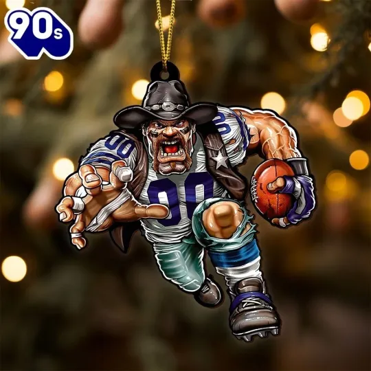 Discover Dallas Football Team Cowboys Christmas Ornament Gift Decor