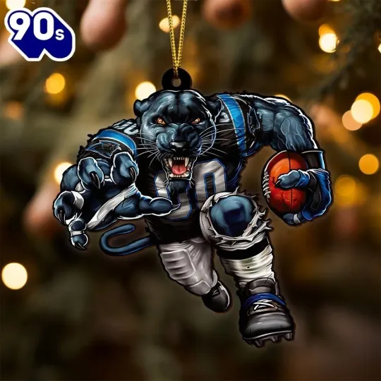 Discover Carolina Football Team Panthers Christmas Ornament Gift Decor