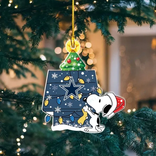 Discover Dallas Football Team Cowboys Christmas Ornament Gift Decor