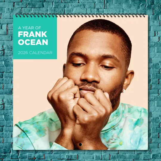 Frank Ocean 2026 Wall Calendar, 12-Month Star Collection
