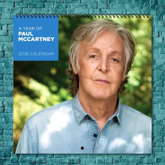 Discover P mccartney 2026 Wall Calendar, 12-Month Celebrity Photo Calendar