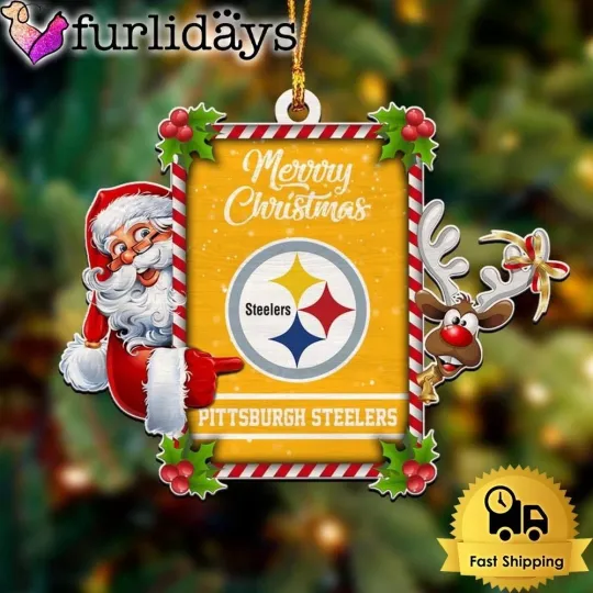 Discover Pittsburgh Football Team Steeler Christmas Ornament Gift Decor