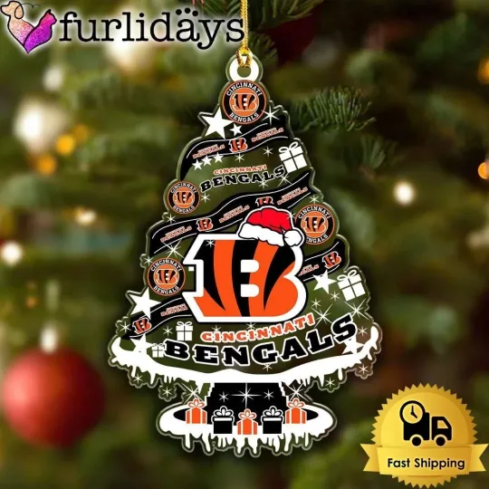 Discover Cincinnati Football Team Bengalss Christmas Ornament Fan Gift Decor