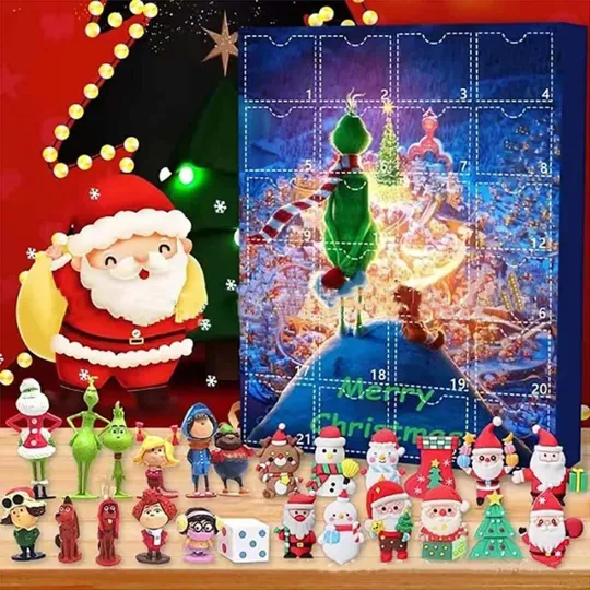 Discover Elf Christmas Advent Calendar 24 Days of Christmas Countdown Calendar Kids Adult