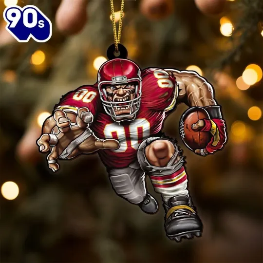Discover Kansas City Football Team Chiefs Christmas Ornament Gift Decor