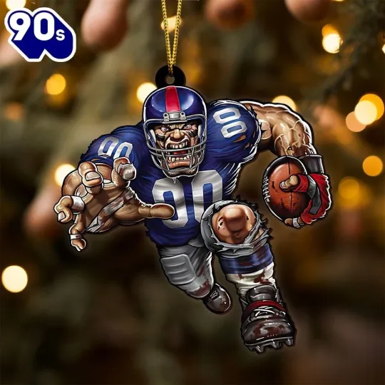Discover New York Football Team Giants Christmas Ornament Gift Decor