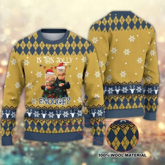 Muppets Is This Jolly Enough Ugly Christmas Sweater