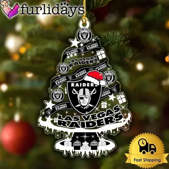 Discover Las Vegas Football Team Raiderss Christmas Ornament Fan Gift Decor