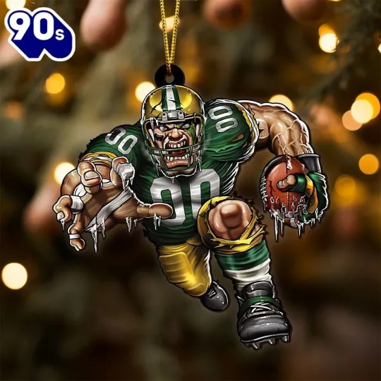 Discover Green Bay Football Team Packers Christmas Ornament Gift Decor