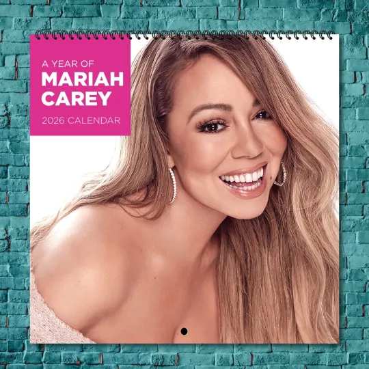 Discover Mariah Carey 2026 Wall Calendar, 12-Month Celebrity Photo Calendar