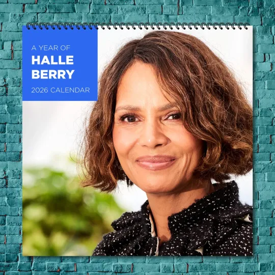 Discover Halle Berry 2026 Wall Calendar, 12-Month Photo Calendar