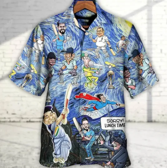 Discover Sport Funny Play Hawaii Shirt Starry Night Style
