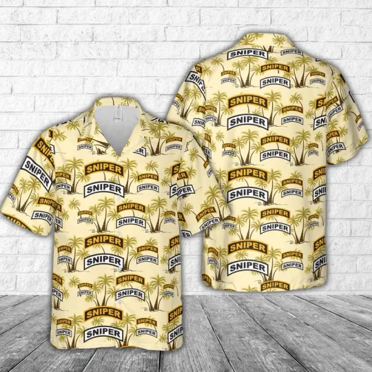 Discover US Army Sniper Hawaiian Shirt Men’s Size