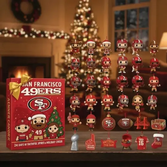 Eaglles LIX Super Bowl Champions Advent Calendar Ornament Figurine