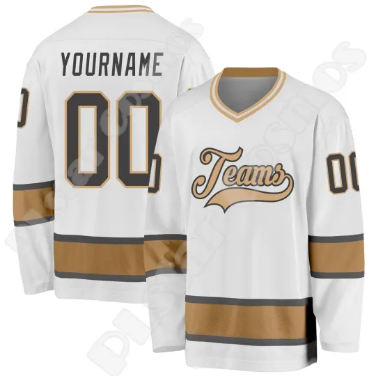 Discover Drop Shipping Hockey Jersey Custom Name Team Logo Number Colorful Pullover Long Sleeves 3DPrint Harajuku Casual Sweatshirts XA7