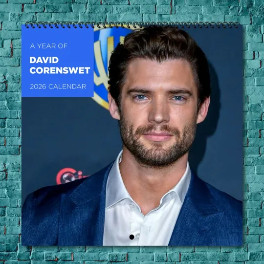 Discover David Corenswet 2026 Wall Calendar, 12-Month Photo Calendar