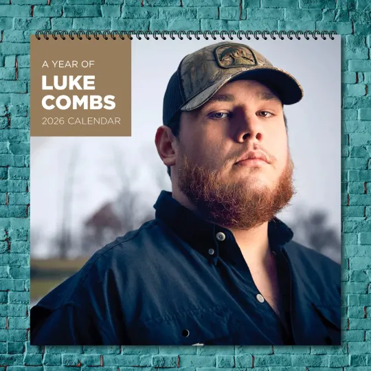 Discover Lukee Comb 2026 Wall Calendar, 12-Month Star Wall Calendar