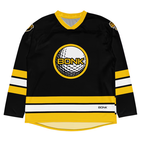 Happy Gilmore 2 merch Golfwear Gilmore Black Hockey Jersey Men Women vneck Long Sleeve Sweatshirt