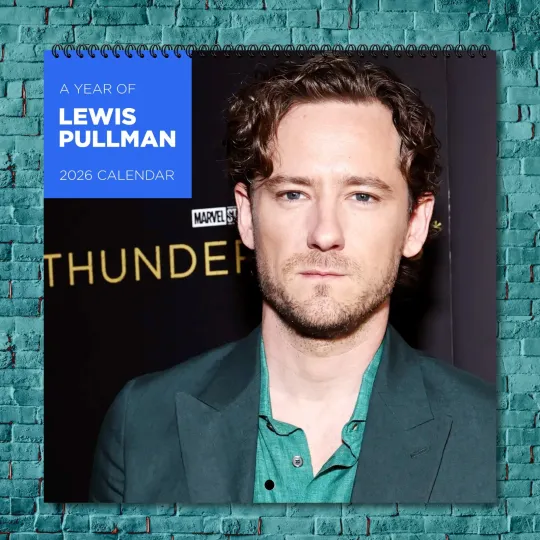 Discover Lewis Pullman 2026 Wall Calendar, 12-Month Calendar Fan Gift