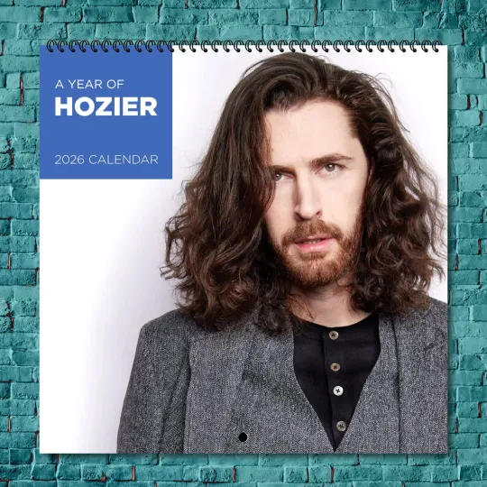 Discover Hozier 2026 Wall Calendar, 12-Month Star Wall Calendar